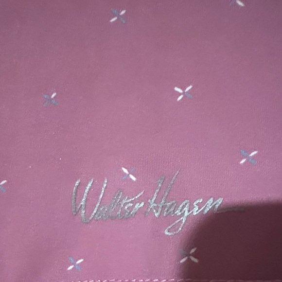 Walter Hagen Men's Polo Shirt in Lilac - Picture 4 of 5